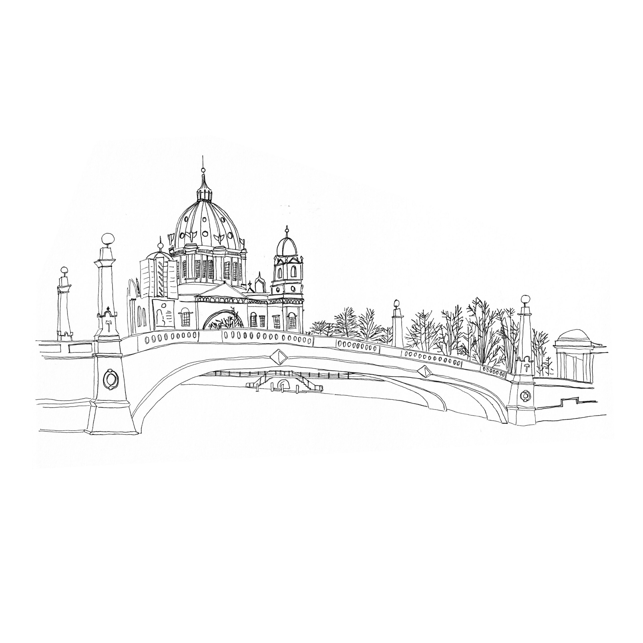 24-01-2021: Am Lustgarten, Berlin