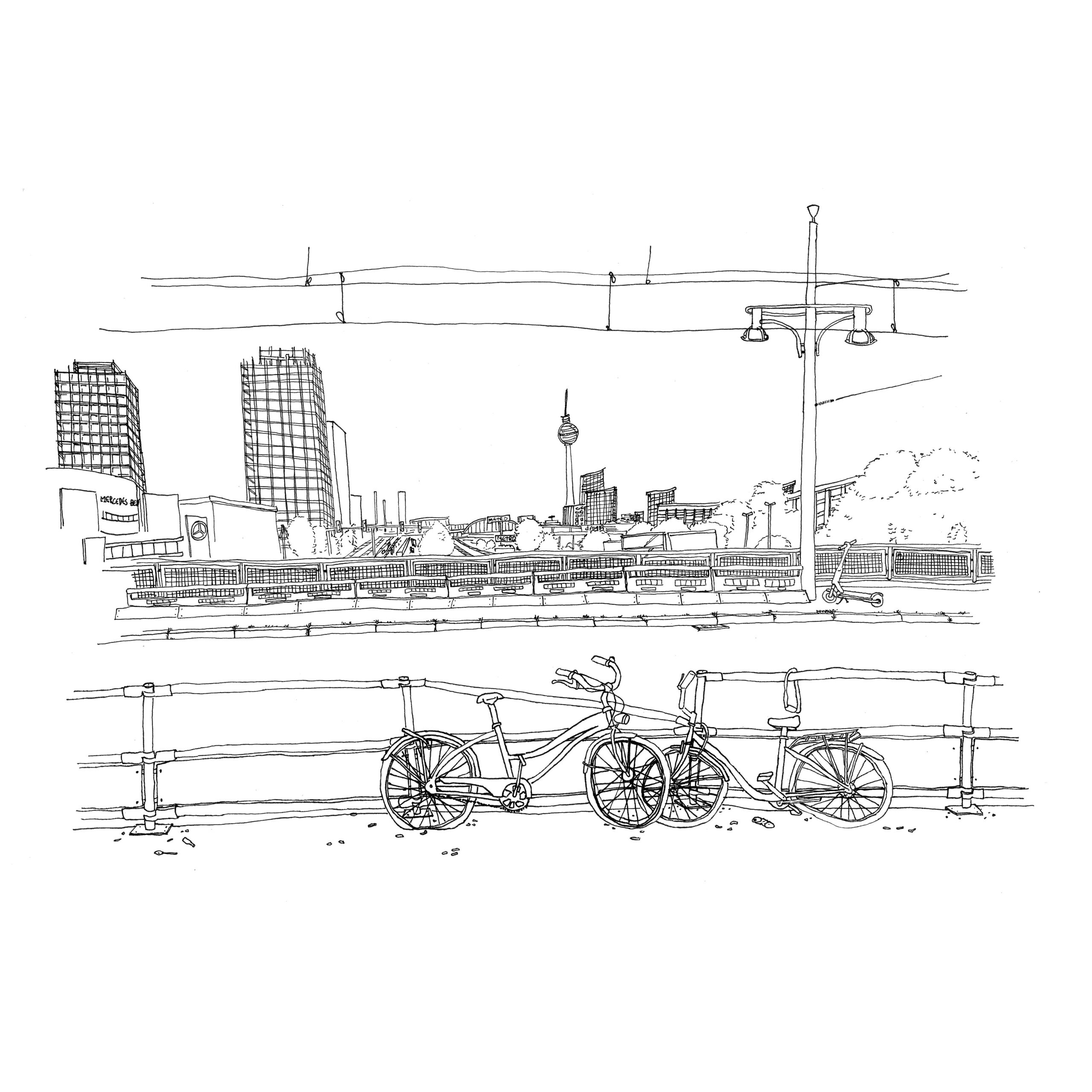 07-07-2021: Warschauer Brücke, Berlin